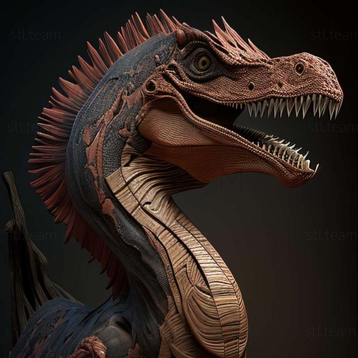 3D модель Liubangosaurus hei (STL)